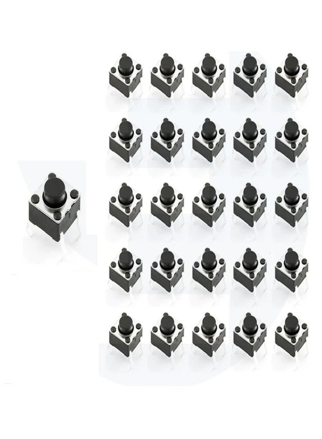 TECHDELIVERS® Tactile Switch Mini Press Button Momentary Small for Project PCB PACK OF 50 - Image 1